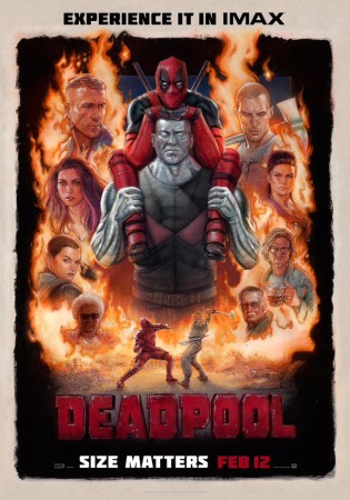Poster IMAX de DEADPOOL